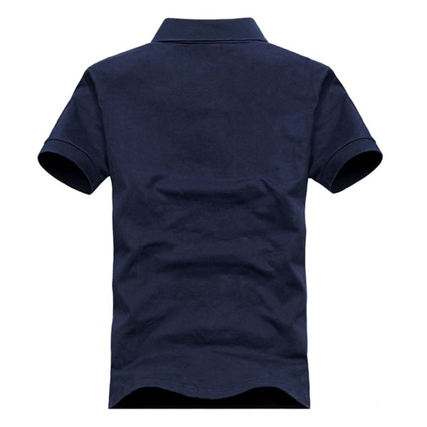 navy blue polo shirt on sale