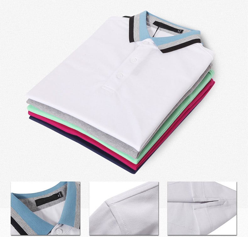 folding polo shirt