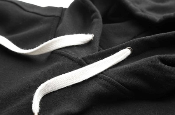 Draw string & string stopper of sleeveless hoodie