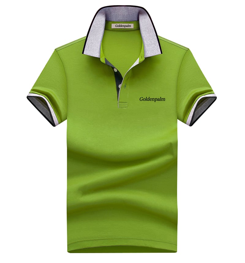 New Style 100% Cotton Short Sleeve Polo Shirts For Men 