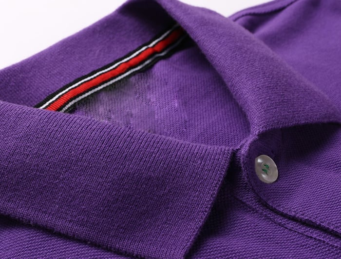 Hot Sale High Quality Women Long Sleeve Purple Polo Shirts