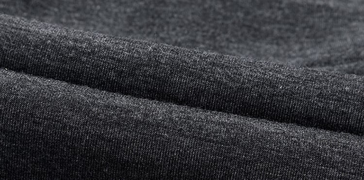custom cotton polyester mixture fleece men sport suits  (1)