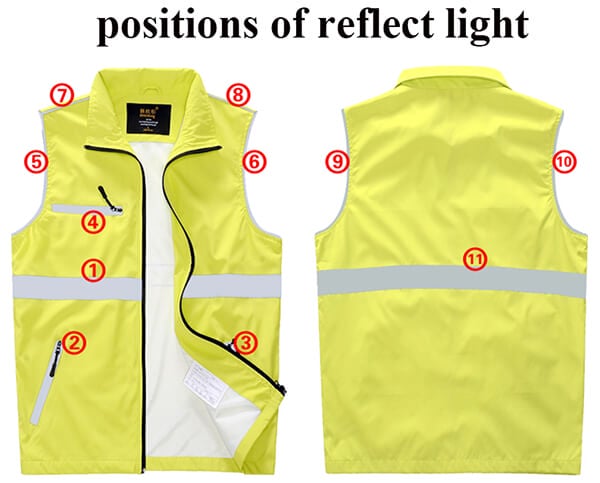 high reflective safety wear safety work wear