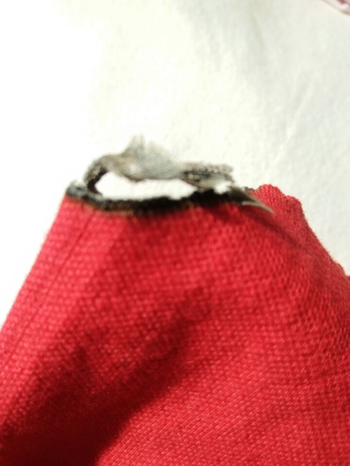 burn cotton polo shirt