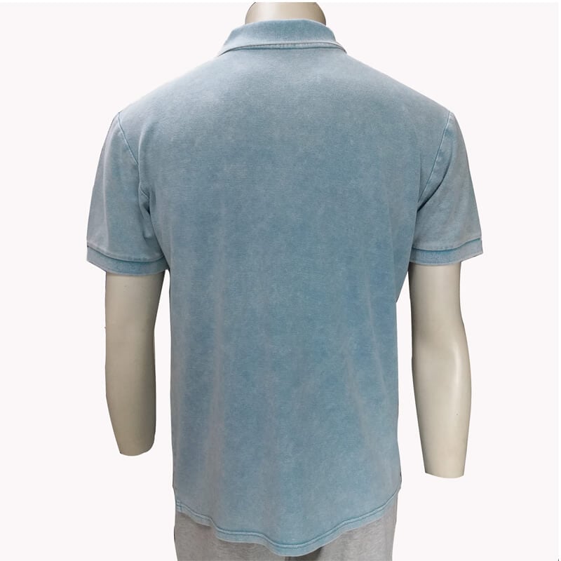  200gsm Ring spun Pigment/Garment Dyed blank polo shirt cotton