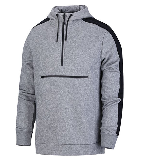 CVC 80/20 hidden zipper best hooded sweatshirt supplier mens hoodies GK129H