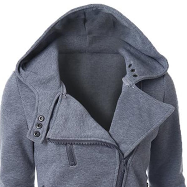 Women Sport Hoodies Casual Print Zipper Long Sleeve Pockets Hoody