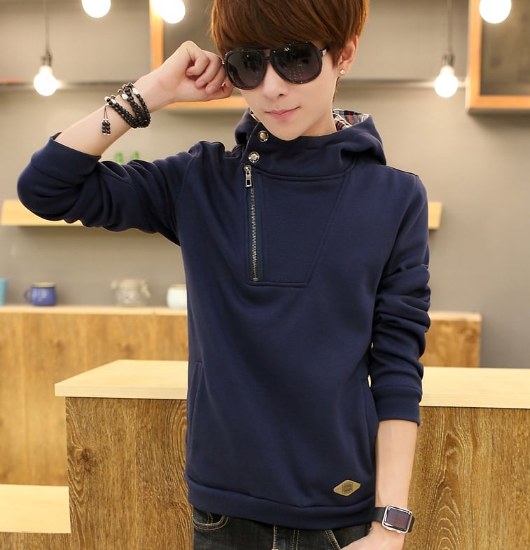 pullover blank 60% cotton 40% polyester cool hoodies for men GK130H