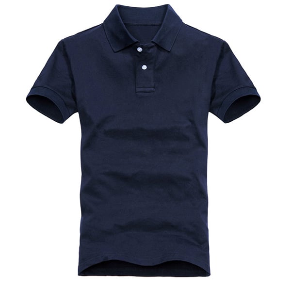navy blue polo shirt for men