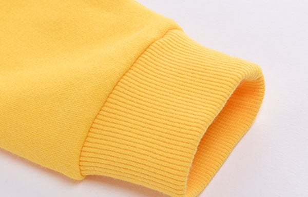 sleeve of crew neck sweatshirts