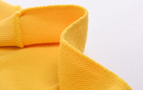 stitching of crew neck sweatshirts