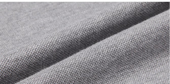 material of men polo shirt