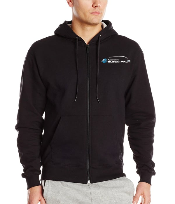 Mens Full_zip soft shell Fleece Hoodie Jacket