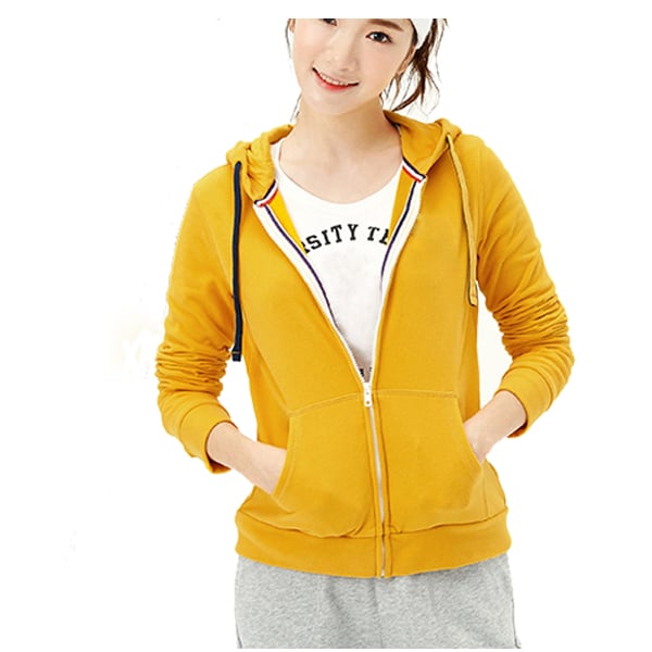 women fitness 65% polyester 35% cotton personalized hoodies cheap