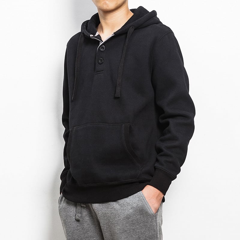 Custom men blank pullover black awesome hoodies