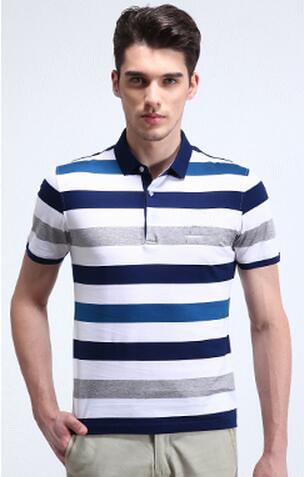 100% cotton custom yarn dyed mens polo shirt wholesale