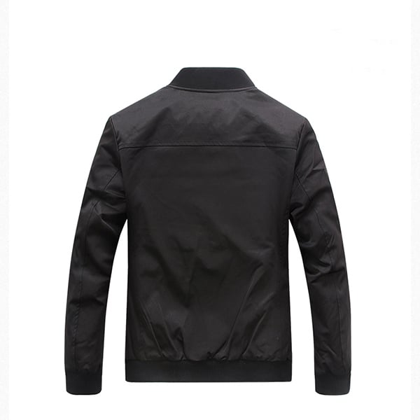 Long sleeve black jacket wholesale for men