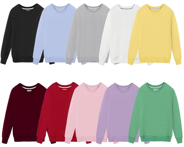 12colorful sweatshirt