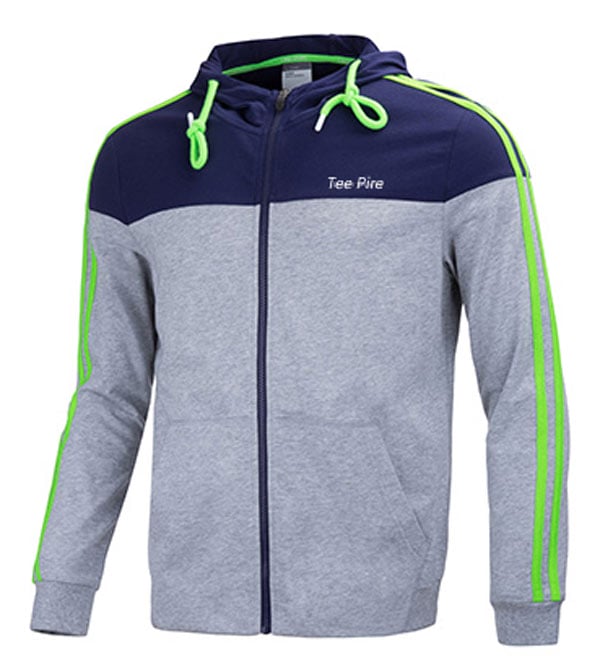 Men's Sport Style Zip Up Hoodie Wholesale