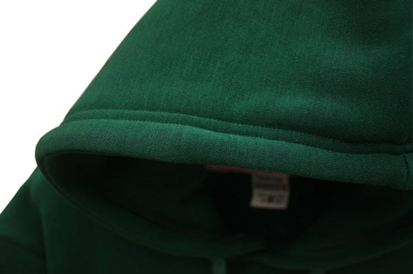 Unisex Forest Green Print Fleece Hoodie 