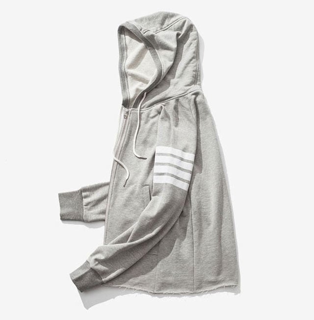 Blank Men Gray Hoodies Wholesale