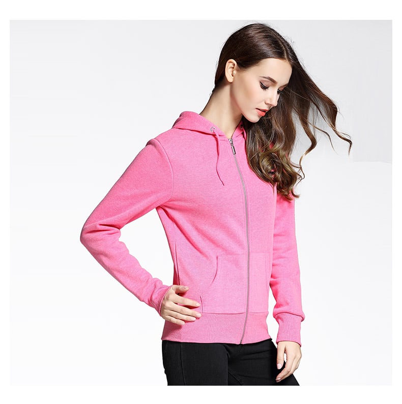 80% cotton 20% polyester cheap sweatshirt wholesale slim fit hoodies women
