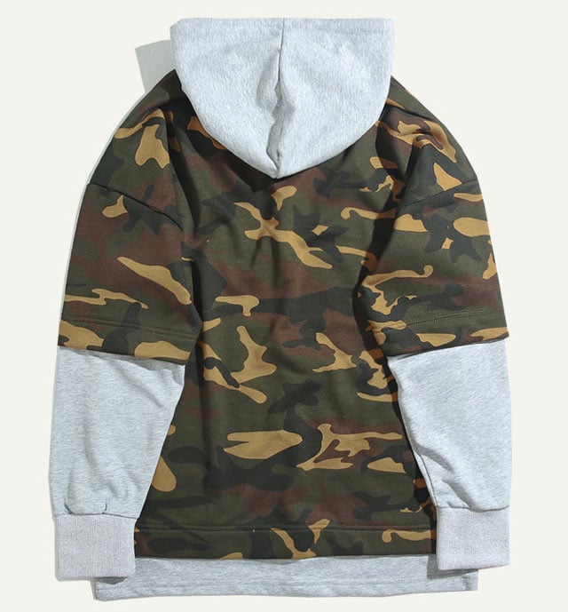 New Style Men's Cotton Sport Camo Hoodie