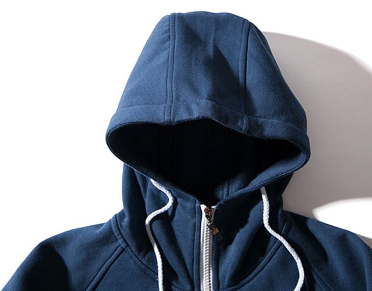 Customized Stylish Mens Oversized Zip Up Hoodies