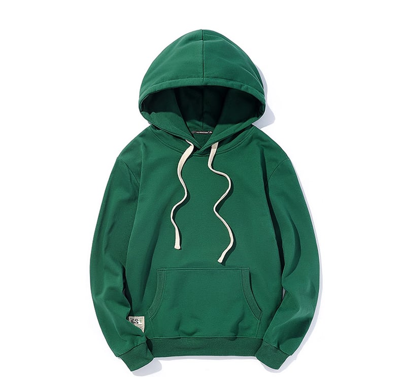 OEM Plain Cotton Fleece Hoodies For Men