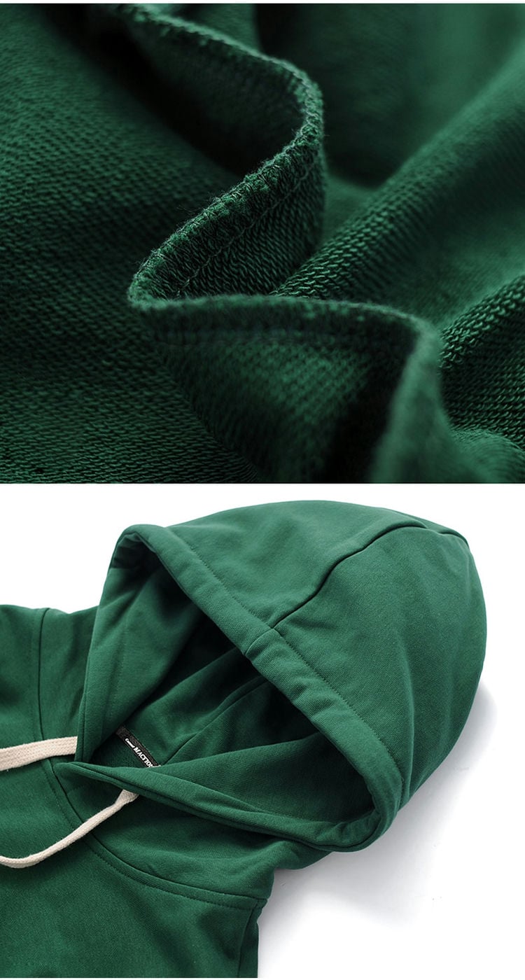 OEM Plain Cotton Fleece Hoodies For Men