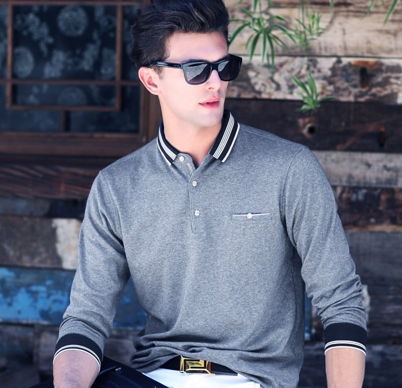 Custom High Quality Men Business Polo Shirts