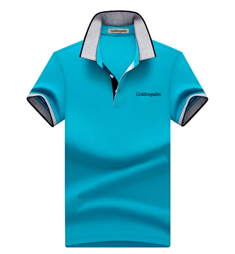 New Style 100% Cotton Short Sleeve Polo Shirts For Men 
