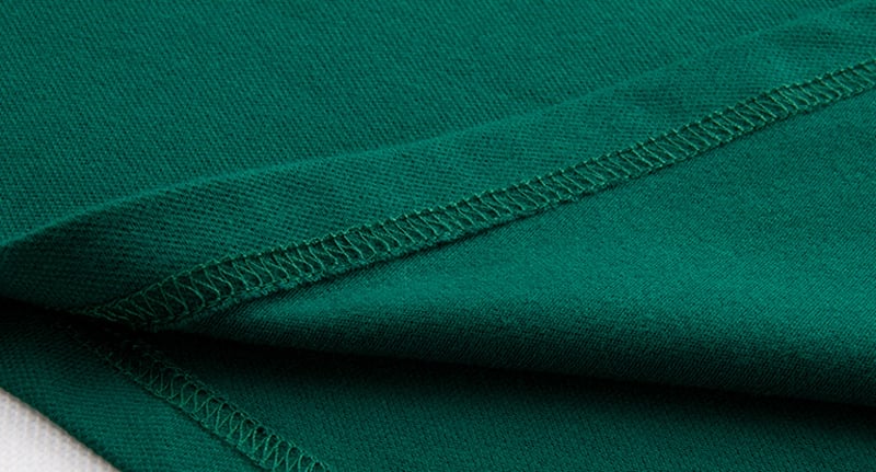 Custom Plain Blank Men Cotton Green Polo Shirts