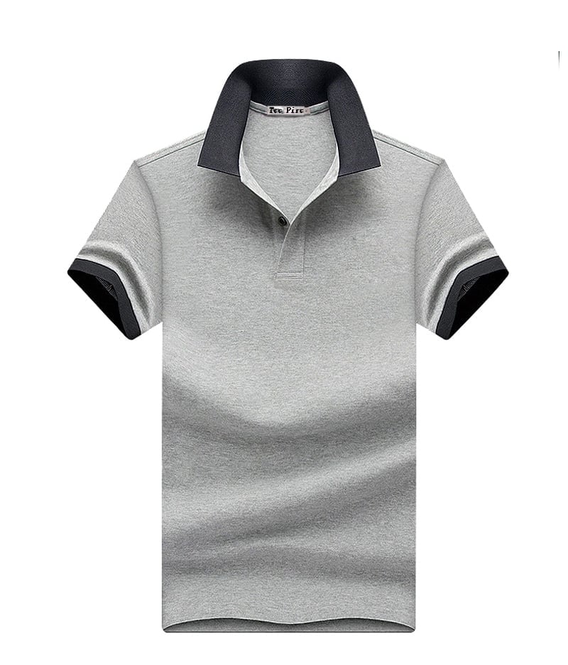 Custom Plain Blank Men Cotton Green Polo Shirts