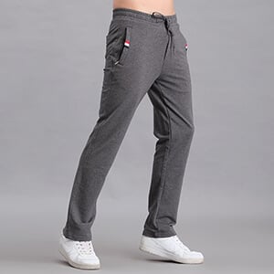  comfortable 100% cotton embroidered men sweatpants joggers