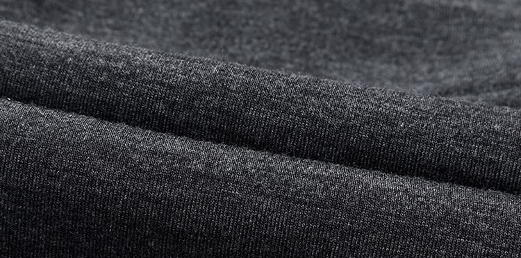 custom cotton polyester mixture fleece men sport suits  (1)
