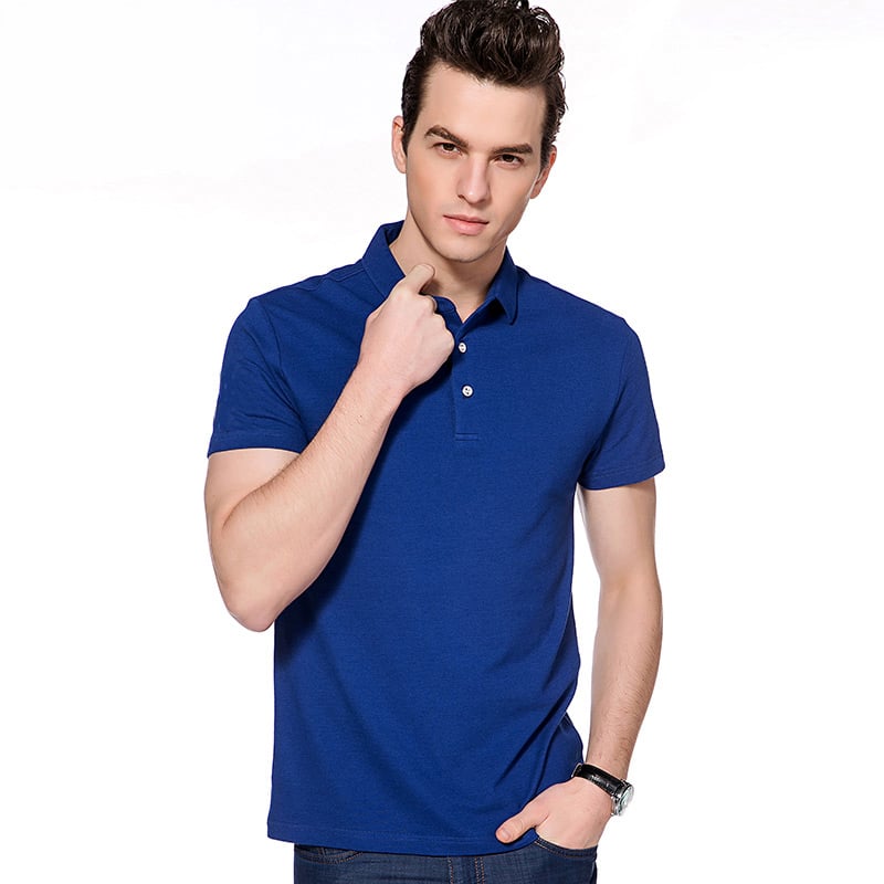 2017 wholesale 100% cotton custom men cheap polo shirts