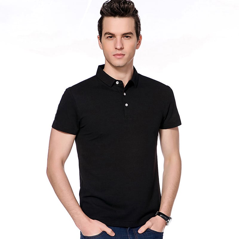 2017 wholesale 100% cotton custom men cheap polo shirts