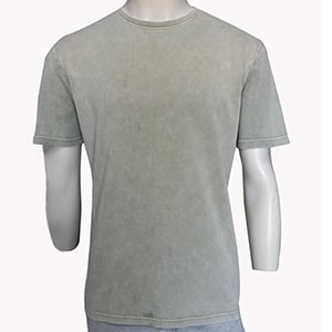 180gsm Washed Pigment/Garment Dyed Blank T-shirt 100% cotton