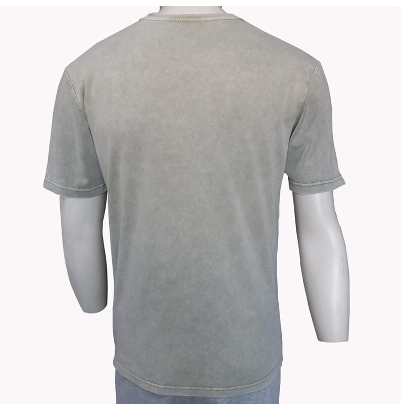 180gsm Washed Pigment/Garment Dyed Blank T-shirt 100% cotton