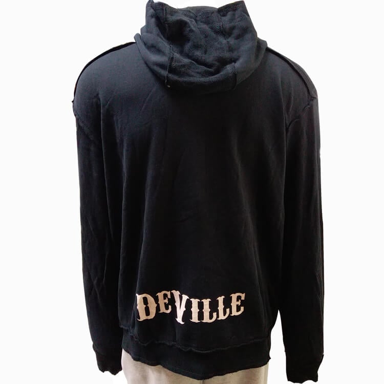 discharge print 100% cotton 220 gsm jackets with hoodies (1)