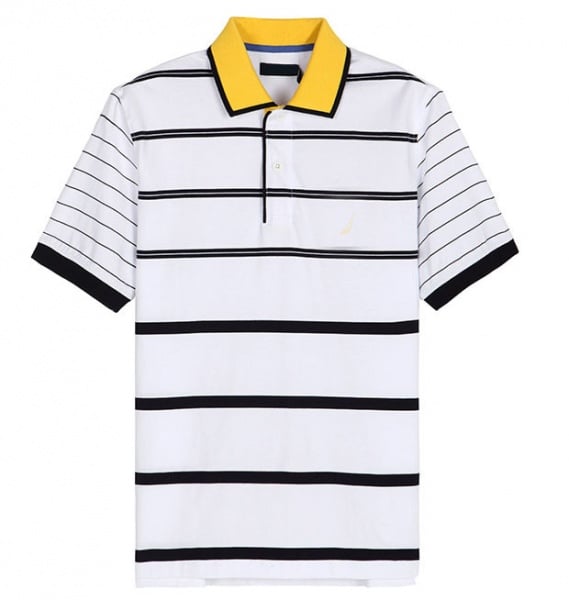 2016Top Fashion Men Striped Polo Shirt