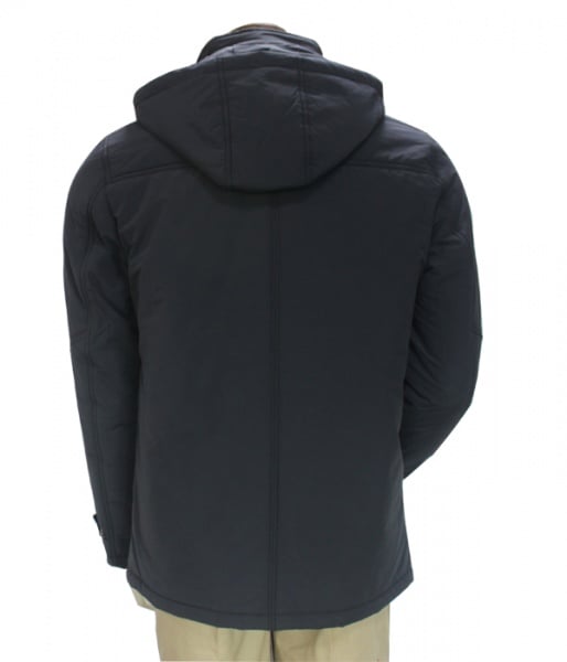 long zip up hoodied jacket