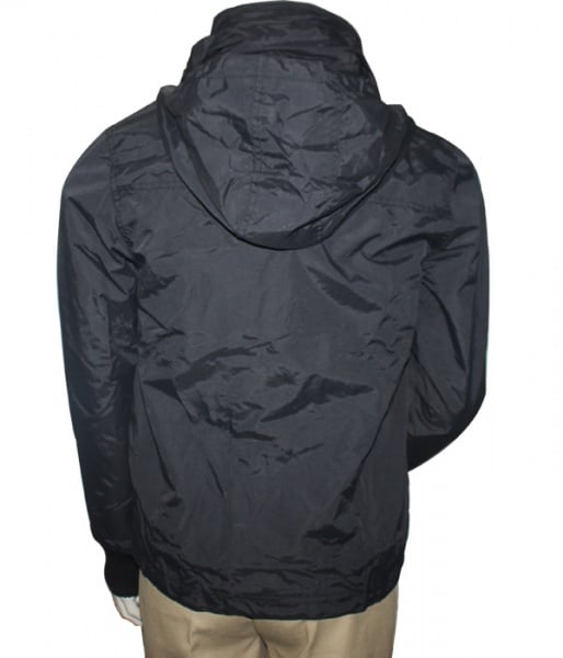 Promotional long sleeve black waterproof winter jacket