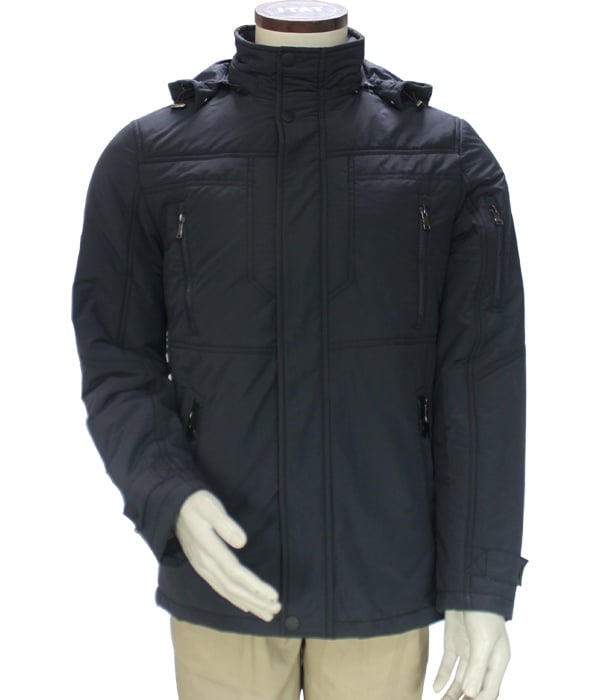 long zip up hoodied jacket