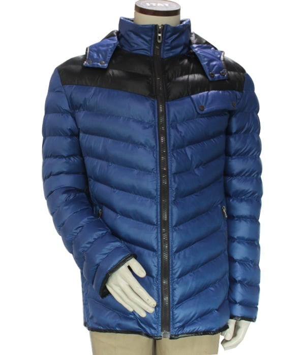 Provide OEM service quilted mens winter jacket with thick hood