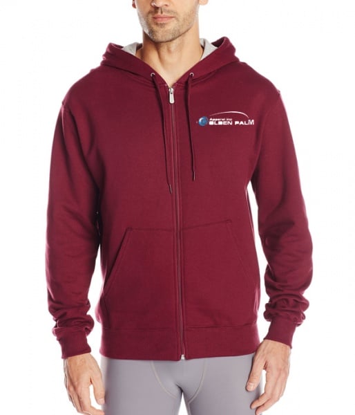 Mens Full_zip soft shell Fleece Hoodie Jacket