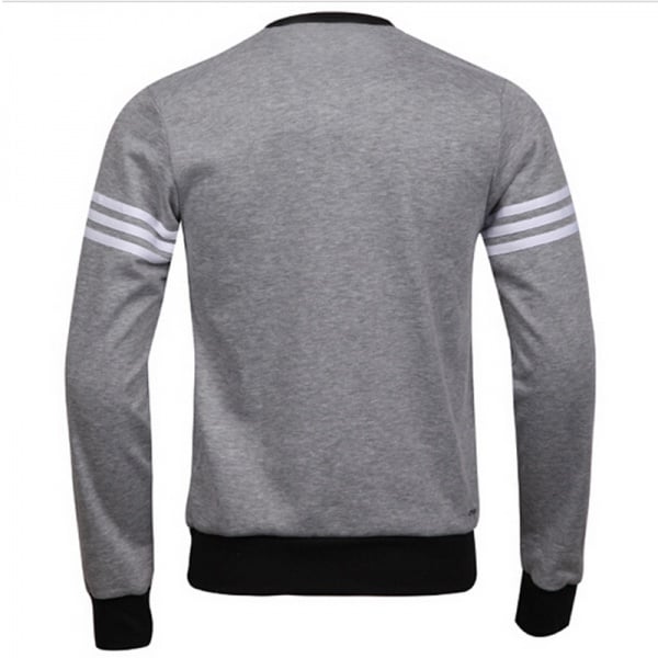 Custom knitted Windproof Stringer Fleece Mens Crewneck Swearshirts