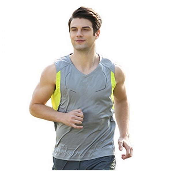 Mens Sport jersey fitness t shirt quick_dry running sleeveless vest Sleeveless Basketball Jersey