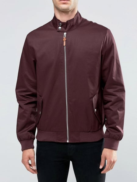 Zip bomber jacket